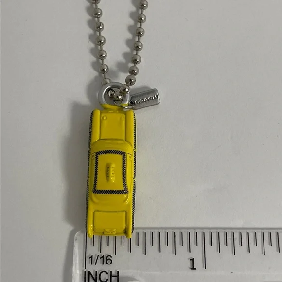 Coach Mini Taxi | Yellow Cab Metal Charm - Picture 8 of 10